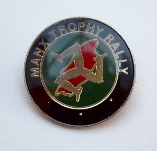 Early manx trophy - manx, pin
