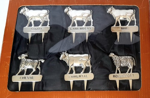 Vintage silver plate 6 x - vintage,
