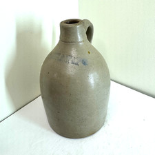 Antique Stoneware Whiskey Jug