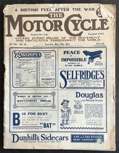 The motor cycle magazine - cycle, 17