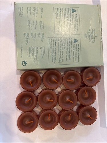 Partylite tea lights - tea, box