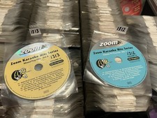 FINAL PRICE Karaoke CDG Lot. Over 1300 Discs, Flight Case With Reference Book.