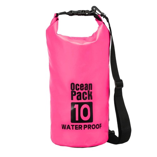 Rose red 10l waterproof - waterproof, dry