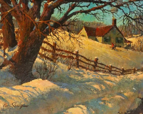 Arthur sarnoff winter morning - arthur,