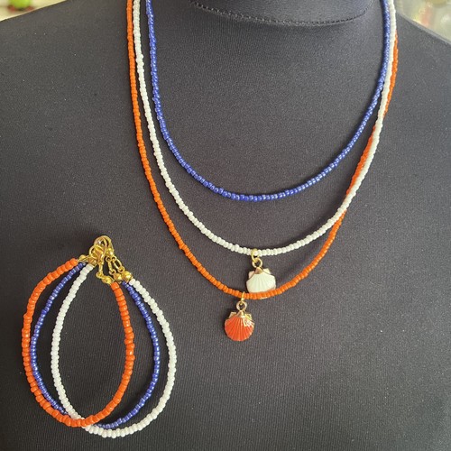 Handmade glass seed bead