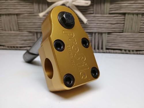 Old school bmx - gold, profile