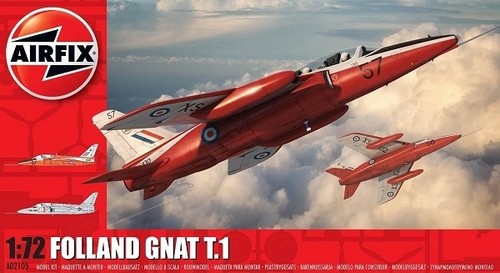 Airfix folland gnat t 1 - gnat, t.1