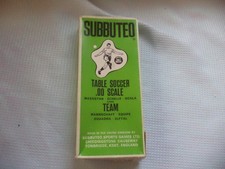 Vintage Boxed set Subbuteo Football Team 00 Scale