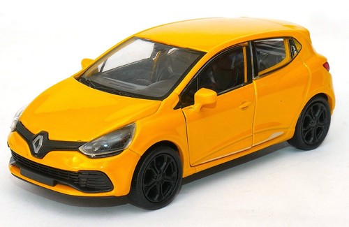 Welly renault clio yellow - welly, rs