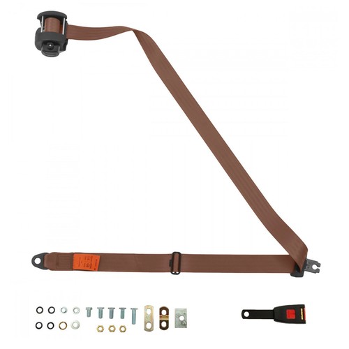 Front automatic seat belt - front,