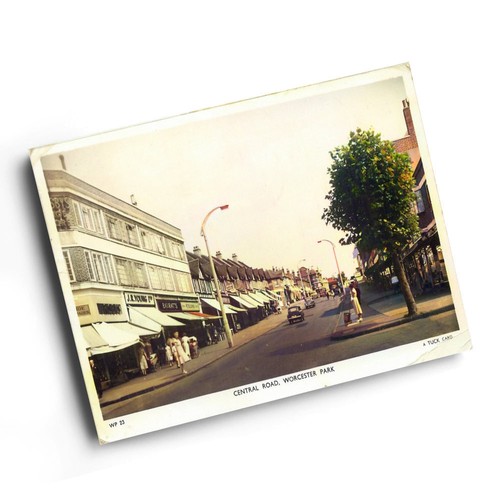 Print vintage surrey - a6,