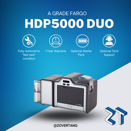 Fargo hdp5000 dual sided - fargo,