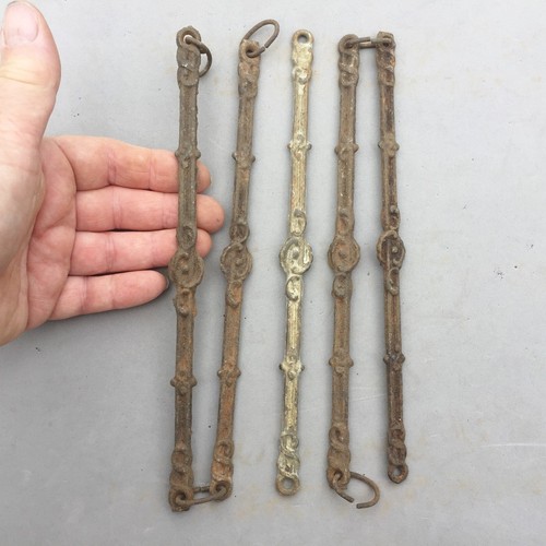 Antique cast iron hanging oil - antique,