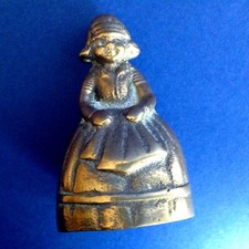 Vintage brass dutch lady - vintage,