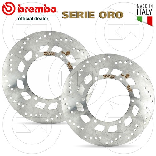 Pair front brake discs - 2,