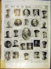 Original old antique print - original,