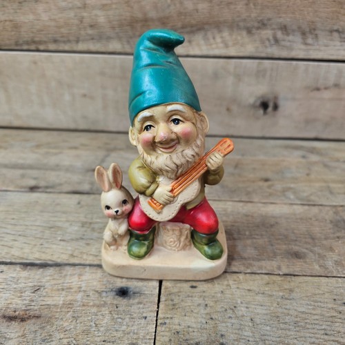 Vintage ceramic garden - vintage, gnome