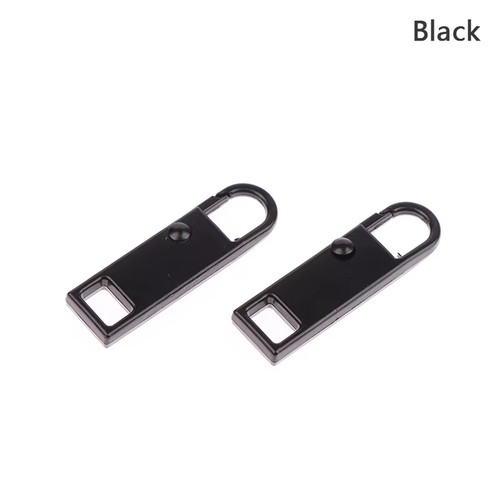 Zipper puller repair metal - 2x,