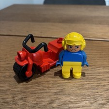 Vintage Lego Duplo Motorbike &