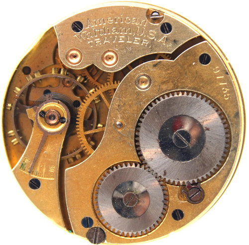 Waltham pocket watch - watch, movement
