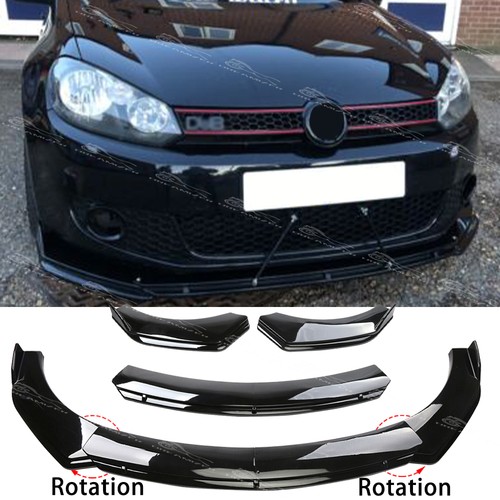 Glossy front bumper - glossy, splitter