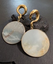 Amazonite. Ear Weights. 316L