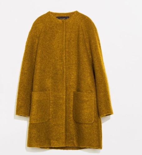 Zara collarless mohair - zara,