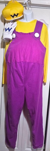 Wario deluxe adult costume - wario,