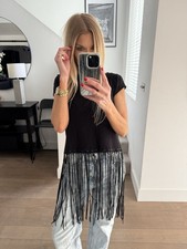 ZARA Black Sleeveless Knit