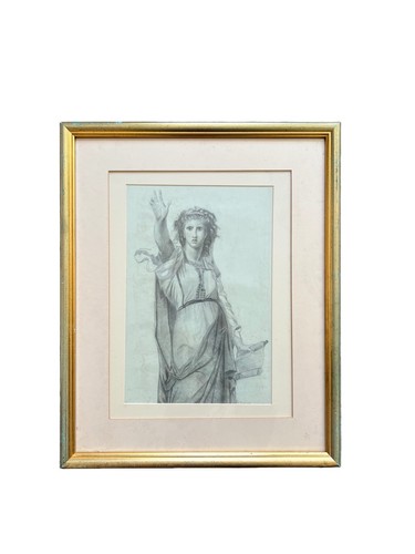 Antique pencil drawing - antique, a