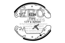 Brake Shoe Set Rear 177mm ⌀