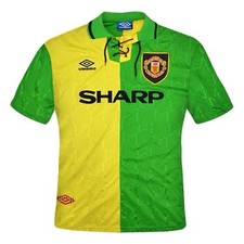 1992-94 MANCHESTER UNITED NEWTON HEATH 3RD SHIRT MINT Size Xl 