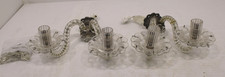 Vintage Pair of Crystal Twin