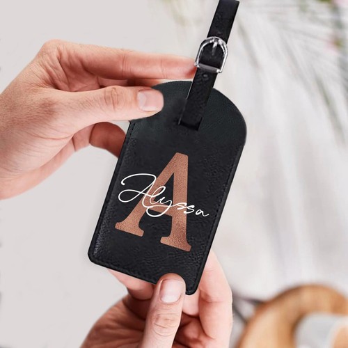 Initial name monogram luggage - initial,