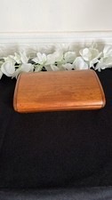 Vintage Rectangle Wooden Tobacco Cigarette Storage Box