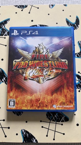 Fire pro wrestling world - pro, sony