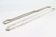 Sterling Silver Chains Curb Anchor Solid x 2 (56g)