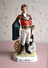 " ALFRETTO "   DUKE OF WELLINGTON  VINTAGE PORCELAIN  FIGURINE