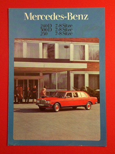 Brochure mercedes benz - brochure, d