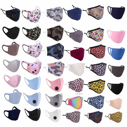 Face mask washable reusable - face,