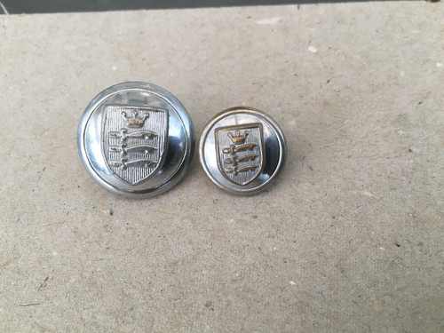 Middlesex fire brigade button - fire,