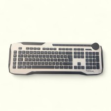 Wired Gaming  Keyboard For Pc And Laptop Roccat Horde White Ergonomic Usb