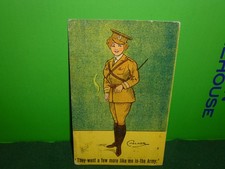 THEY WANT FEW MORE LIKE ME IN - THE ARMY POSTCARD