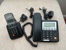 BINATONE CONCEPT COMBO 3505 PHONE WITH POWER ADAPTERS AND PHONE LEAD