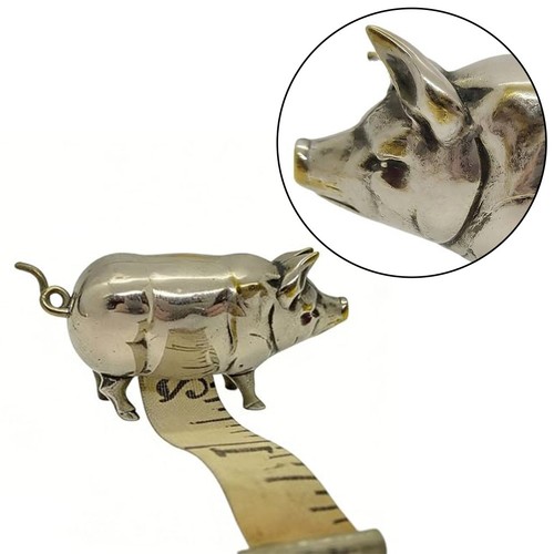 Vintage pig charm - vintage,