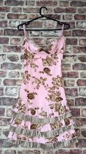 Wheels and Dollbaby Unique Rare Pink Frill Skirt dress, Size 2 - Small 