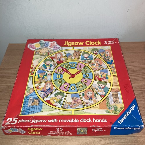 Tots jigsaw clock - jigsaw,
