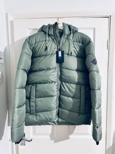 Gant Men's Mint green puffer Jacket Active cloud New