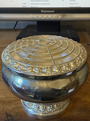 Vintage silver plate - vintage, rose