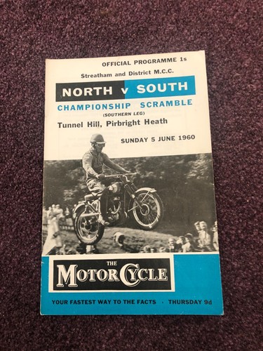 Motor cycle racing scramble